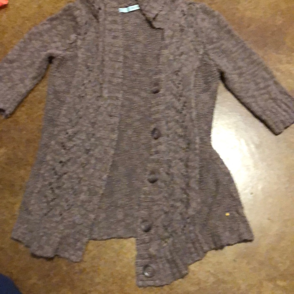 Hooded cardigan